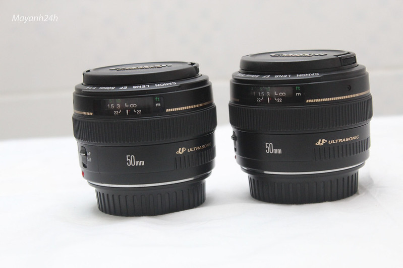 -Canon 50mm F1.4 -Canon 40mm F2.8 (rất mới)--Tamron 17-50mm F2.8 VC For Canon Fulbox