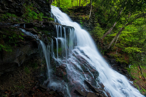 rain waterfall spring nikon cloudy pennsylvania wideangle waterfalls d800 rickettsglen 2014 rickettsglenstatepark pastateparks nikond800