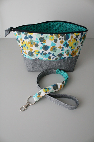 Zip pouch and lanyard