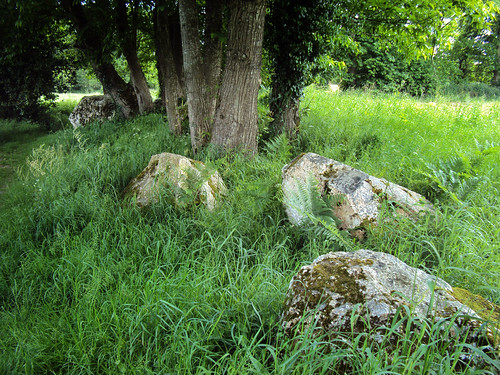quartzite alignement menhir médréac mégalithe lesbegeons lampouye