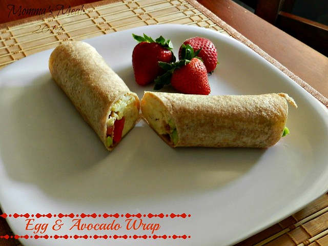 Egg & Avocado Breakfast Wraps (5)