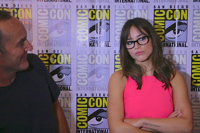 Agents of SHIELD and Agent Carter cast at San Diego Comic-Con 2014