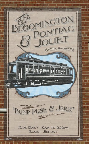 downtown smalltown mural pontiac illinois route66