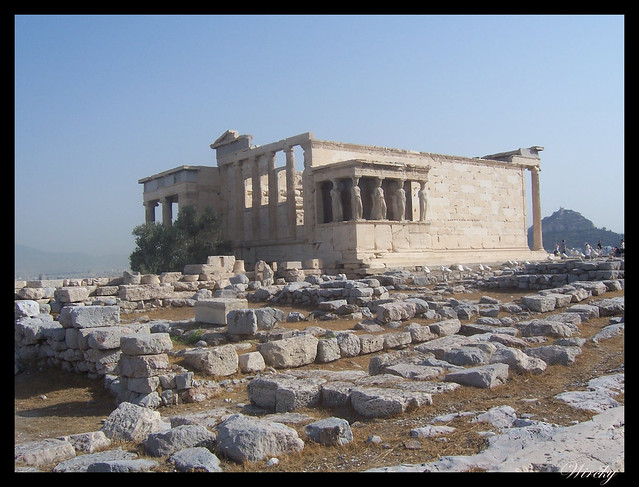 Grecia visita Atenas - Templo de las Cariátides de Atenas