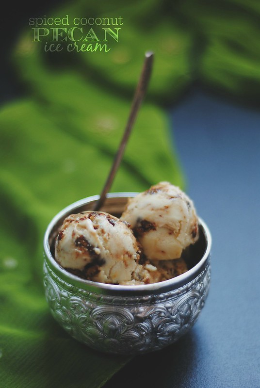Spiced Coconut Pecan Ice Cream