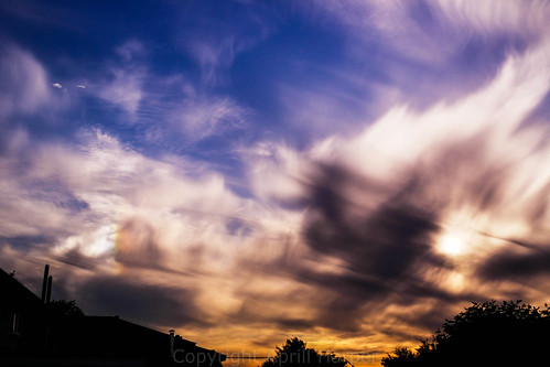 sunset sundog cloudsstormssunsetssunrises