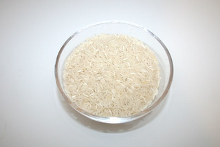 15 - Zutat Basmati-Reis / Ingredient basmati rice