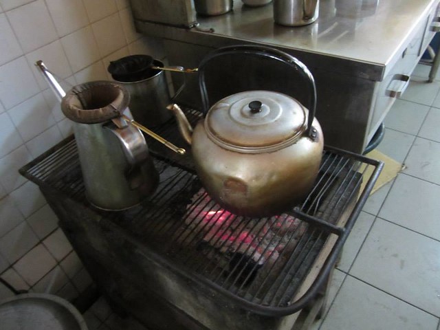 Old school charcoal stove
