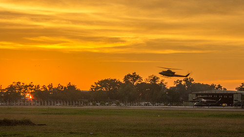 colombo srilanka slaf ratmalana airforce airshow helicopter sunset evening hanger