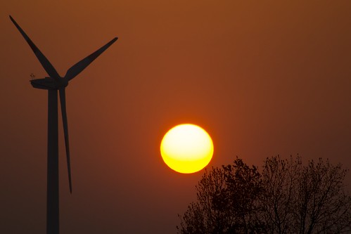 sunset tree sonnenuntergang power wind windrad turbine windpower windenergie windenergieanlage