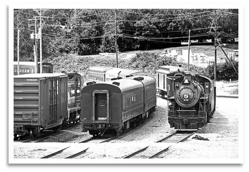 blackandwhite bw train mono lexington ky locomotive 1904 280 varnish rollingstock alco consolidation tvrm rjcorman ruppyard 21stcenturysteam sou630
