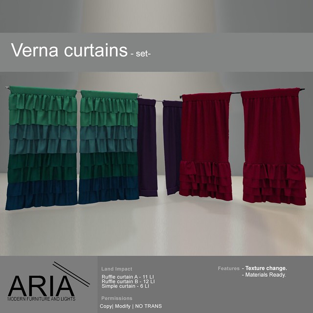 Verna curtain set for The Neighbourhood
