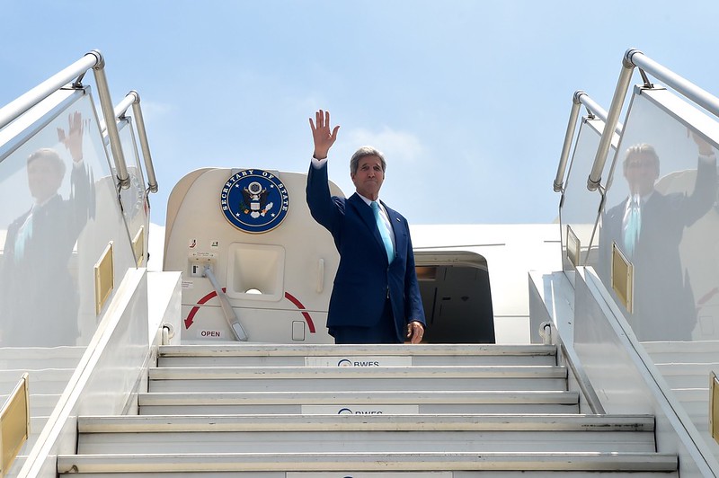 Secretary Kerry Departs India After Meeting Prime Minister and Participating in Strategic Dialogue