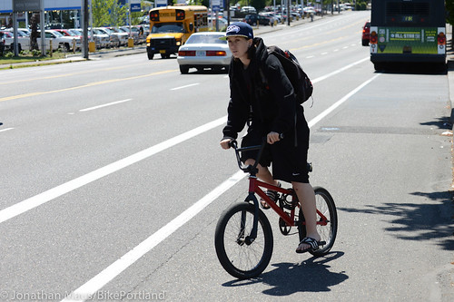 People on Bikes - East Portland-7