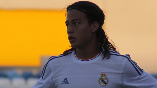 Cristian Benavente, centrocampista del Real Madrid B