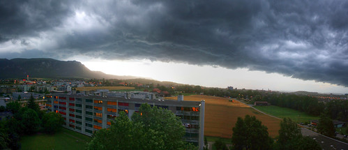 panorama gewitter solothurn panoramicview 风暴 புயல் லுகானோ 索洛图恩