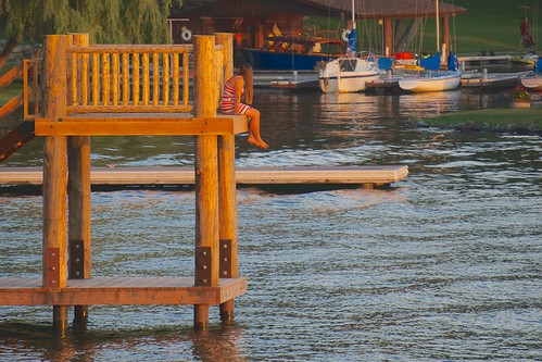 vacation pier dock montana solitude alone platform solitary flatheadlake flatheadlodge