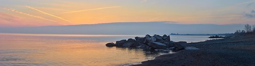beach sunrise sunset panorama ef85mmf18usm a7m2 sony microsoftice stitched