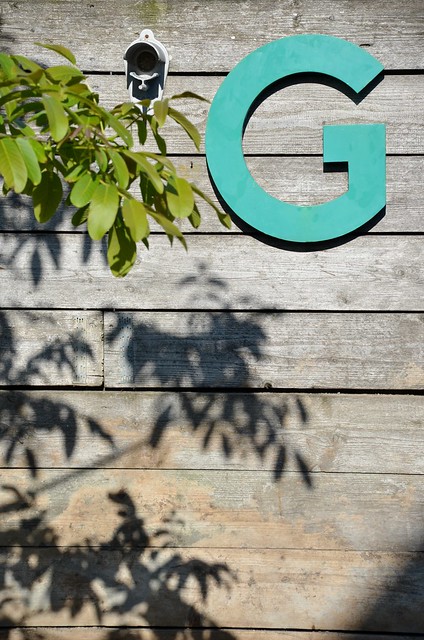g is for garden