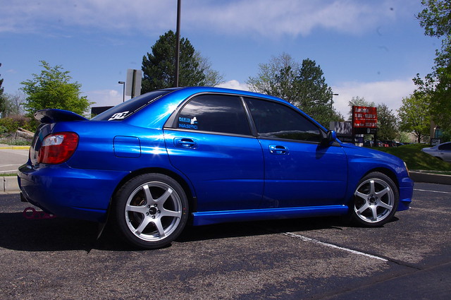 The new Enkei T6S on a WRX w/ pics - NASIOC