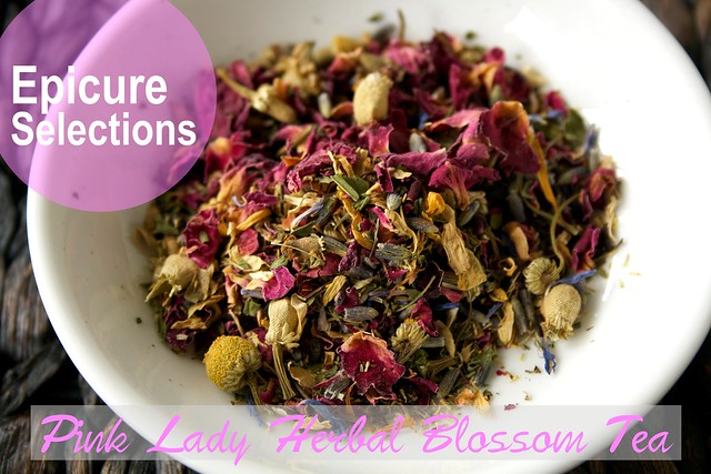 Epicure's Pink Lady Herbal Blossom Tea Review