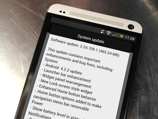 Install System Software Update Htc One M8