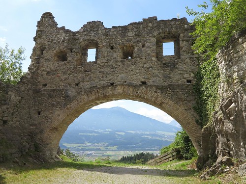 castle landscape austria arch ruin thaur thaurerschlossruine