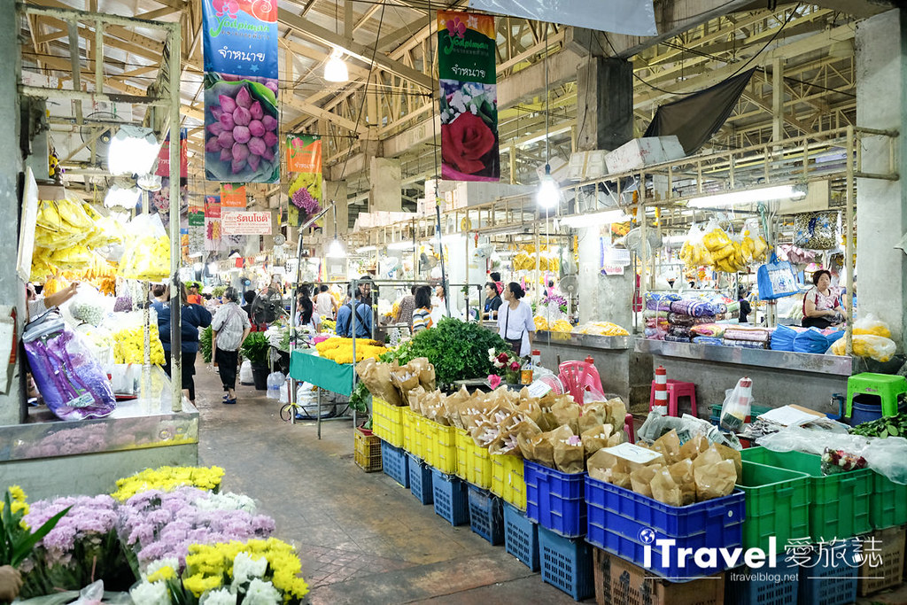 曼谷帕空花市 Pak Khlong Talat Flower Market (25)