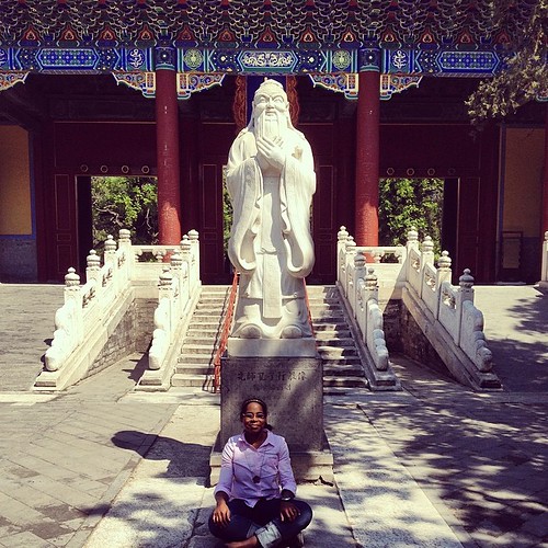 This was the moment I had been waiting for the entire trip. We visited the #Confucius #temple compound today. #beijing #travelgram #travel #china #tripofalifetime Big thanks to @therachaelrayshow and @expedia #expedia