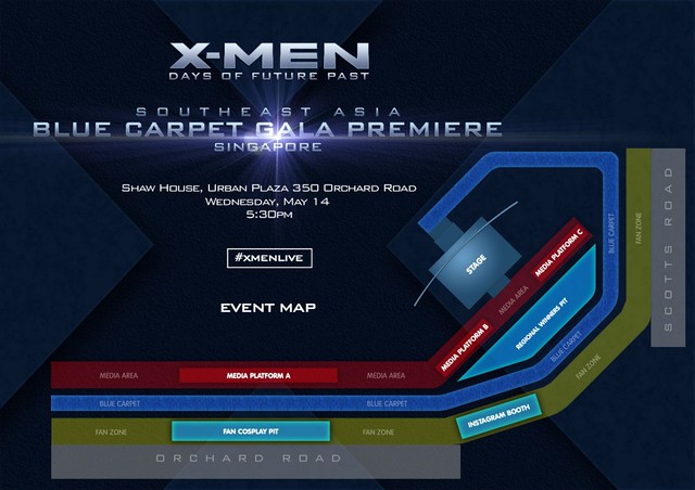 SEA Premiere X-Men: Days of Future Past