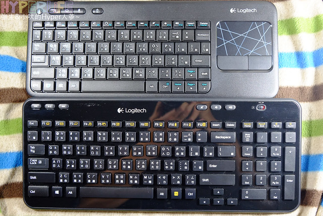 「開箱」Logitech羅技K400R，同場加映K360R無線鍵盤比較推薦 @強生與小吠的Hyper人蔘~