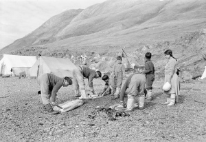 Inuit scene photo