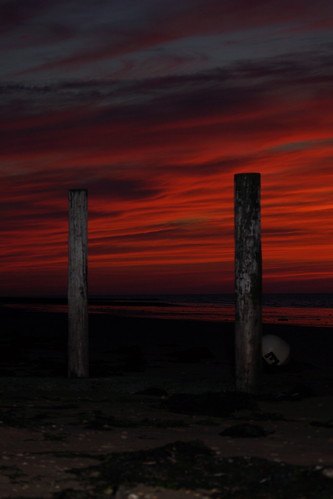 sunset sony normandie normandy coucherdesoleil langrunesurmer nightfoto alpha77 slta77