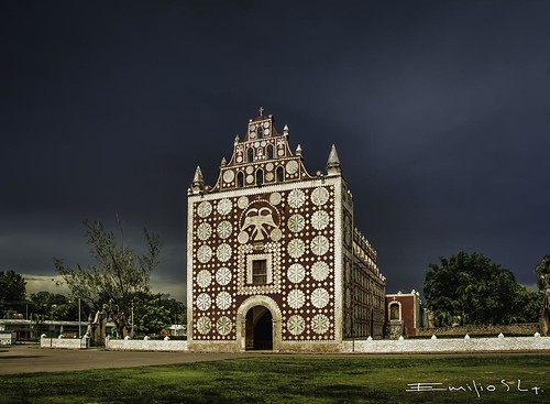 méxico iglesia yucatán convento capilla uayma