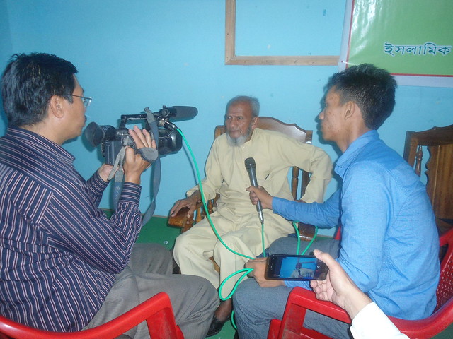 Interviewing Mohd. Abdur Rahman