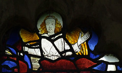 angel showing the size of the one that got away (15th Century)
