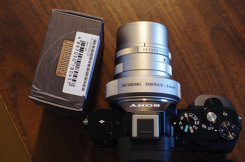 Contax G 45mm f/2.0, 90mm f/2.8, G1 body. NEX adapters - PentaxForums.com