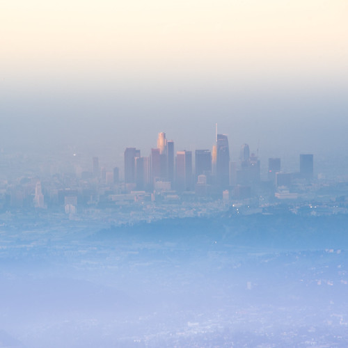 california nature pasadena landscape city cityscape haze mood morning light
