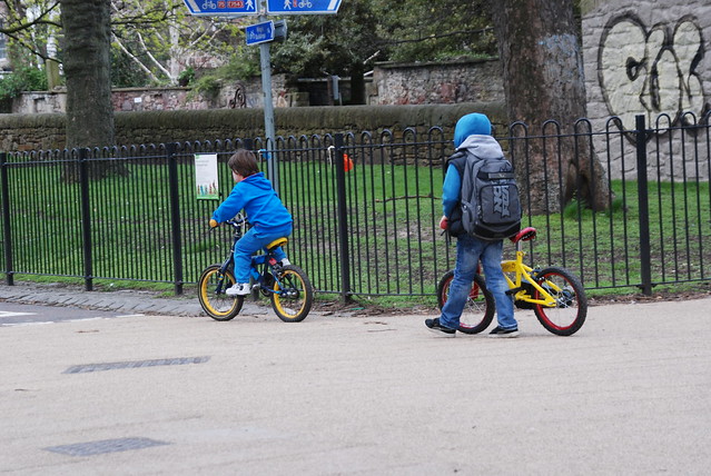 Kids love cycling