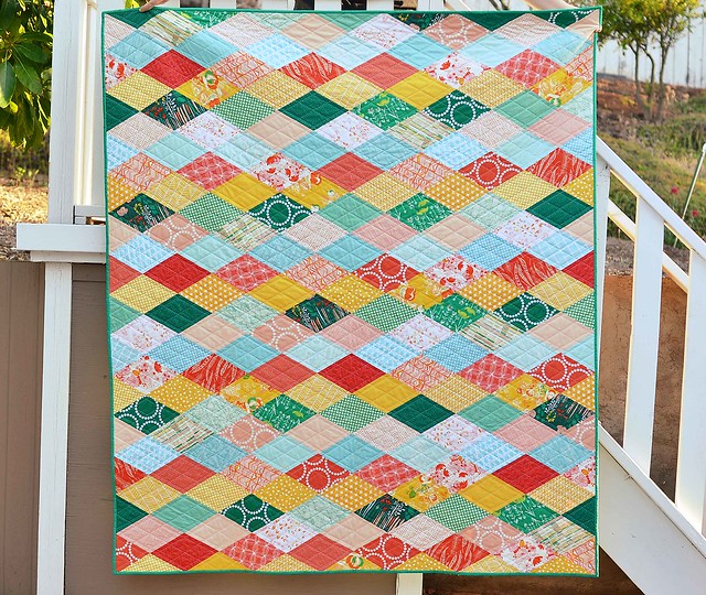 verdant finished quilt