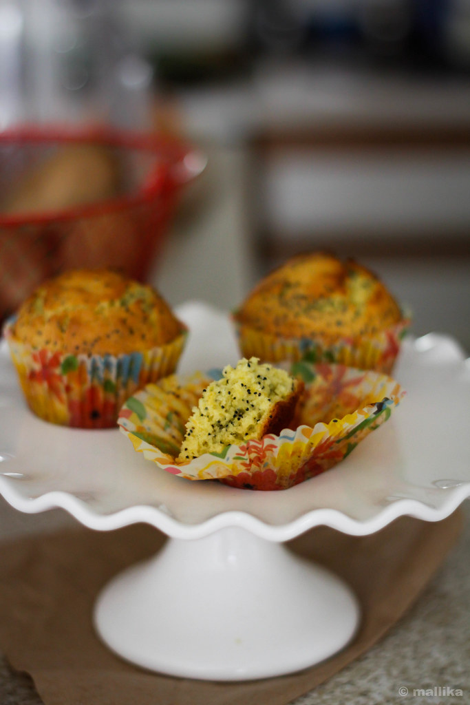 Lemon and Poppy Seed Muffins