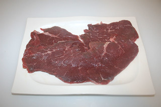 01 - Zutat Rinderroulade / Ingredient beef roulades