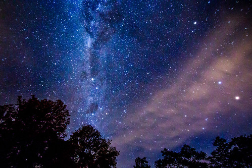 blue night stars landscape newsouthwales bowral milkyway thecoldneverbotheredmeanyway