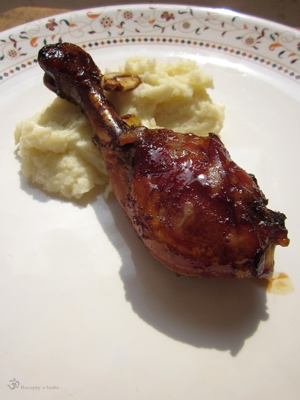 1pecene kura v sojovo medovej marinade a karfiolova korma 028