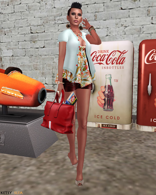 Lizzy In August (New Post @ Second Life Fashion Addict)