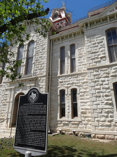 chfstew texas txlampasascounty nationalregisterofhistoricplaces nrhpsouth historicmarker courthouse