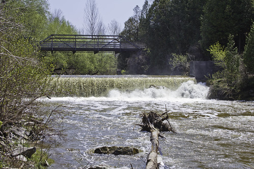 bridge ontario canada water port canon eos waterfall spring albert may falls 2014 60d