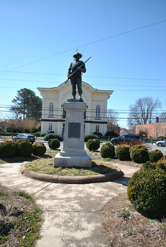 monument statue memorial confederate civilwar yanceyville