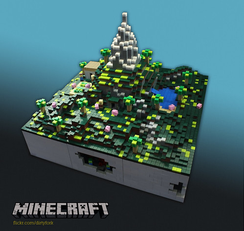 lego moc brickish minecraft