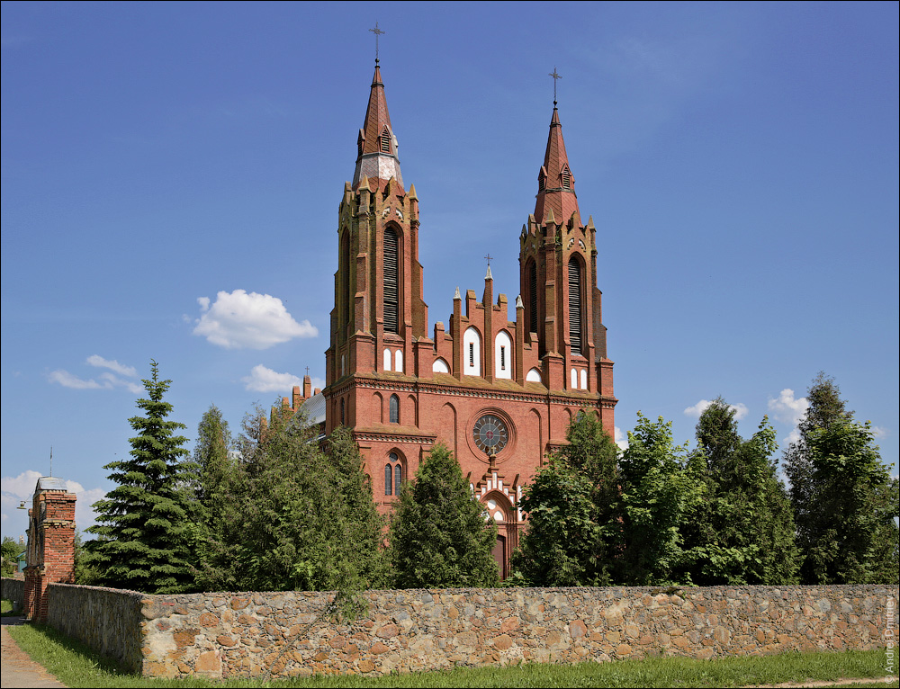 Костел Девы Марии, Репля, Беларусь